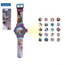 LEXIBOOK - Reloj proyector digital con 20 proyecciones, Frozen