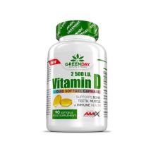 Amix Nutrition GreenDay Vitamin D3 2 500 IU – 90 cápsulas