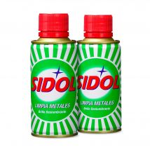 Sidol - Limpiametales, Pack 2x150ml, Abrillantador Metal, Brillo Impecable, Resultados Profesionales
