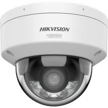 Hikvision DS-2CD2147G3-LIS2UY Cámara Domo de Red ColorVu de 2.8mm, 4 MP, Audio Dual, IP67, IK10, Iluminación Híbrida