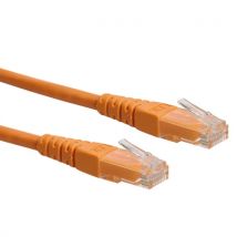 Roline Cable de conexión UTP RJ45 Cat. 6 (5m) Naranja