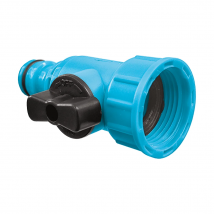 Válvula de conexión de rosca interna Cellfast 3/4", ideal para sistemas de riego, rosca interna G3/4", materiales duraderos, compatible con mangueras de 1/2", 3/4", 5/8"