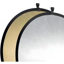 Walimex Pro-Collapsible Reflector, Gold and Silver Color