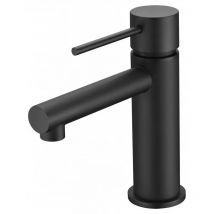 Imex Milos BDYS045-1NG grifo negro mate para lavabo de latón con discos de cerámica