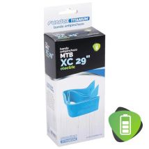 FUNDAX | Banda Antipinchazos De Serraje XC 29  pulgadas Electric - Banda anti-pinchazos de piel natural, apta para bicicletas Eléctricas de montaña, con rueda de 29″. Fabricada con serraje vacuno de