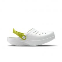 Zuecos Sanitarios mujer FELIZ CAMINAR KINETIC ZUECO TRABAJO, BLANCOI/PISTACHO 2660 XL