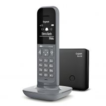 Gigaset cl390 duo telefono inalambrico dect - pantalla en b/n - control de volumen - color gris