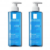 La Roche-Posay Effaclar +M Limpiador Purificante Pack Ahorro 2 unidades 800 ml Limpiador para Pieles Grasas
