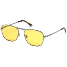 Web Unisex adulto WE0199 14J 55 Monturas de gafas, Gris (Rutenio Chiaro LucRoviex), 55