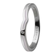 SKAGEN - Anillos Mujer - acero inoxidable acero inoxidable - Talla 13 JRSV018SS6