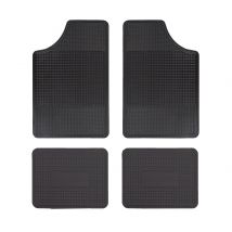 Alfombra de Goma Racing 4 Pcs - Protección y Agarre para Coche