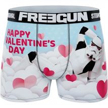 Freegun Calzoncillo Bóxer Hombre San Valentín Star Wars Microfibra Multicolor Exclusivo