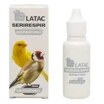Suplemento respiratorio SERIRESPIR LATAC para aves liquido 20 ml