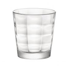 Bormioli Rocco Cube - Set 6 Vasos Bajos Vidrio 24,5CL Transparente Con Relieve