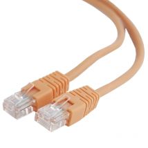 Gembird latiguillo cat.5e utp 0.5 mts naranja