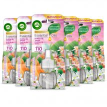 Air Wick Eléctrico - Ambientador para casa con aroma a Delicias de Verano - 6 Recambios