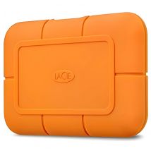 Lacie Disco Duro SSD Externo Rugged, 4 TB, USB-C, Thunderbolt 3, Resistencia Al Agua y Al Polvo, Mac