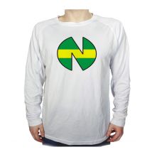 CAMISETA MANGA LARGA LOGO NEW TEAM OLIVER Y BENJI FUTBOL tshirt shonen manga anime super guerrero sagaandroides