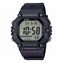 Reloj CASIO AE-1600H-1AVEF Digital hombre-Pantalla grande con boton frontal.