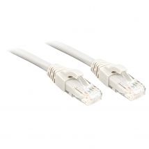 LINDY Cable de red Cat.6 U/UTP de 2 m, color blanco