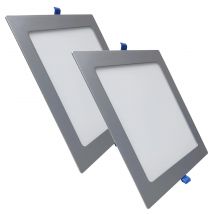 Pannello LED quadrato ATOMANT 225mm, 20W, CCT con selezione colore, taglio 205mm, 1800 lm, driver incluso, alta efficienza, basso consumo, installazione facile, luce uniforme senza flicker, ideale per