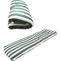 Cojín Tumbona REINO MANSIDI 180x55X5cm Diseños Variados Raya Verde