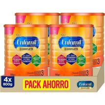 Pack X4 Enfamil Complete 3 preparado lácteo infantil - Enfamil