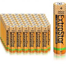 Pilas Alcalinas AA y AAA EXTRASTAR | Pack Ahorro | Larga Duración