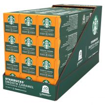STARBUCKS by NESPRESSO - Smooth Caramel - Tueste Suave, intensidad 6 - 12x10caps (120 cápsulas)