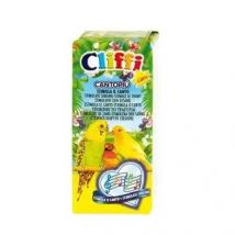 Chemivit Estimulante para Canto CLIFFI CANTOPIU 25g - Alimento Complementario para Aves Ornamentales con Vitaminas y Extracto de Ginseng