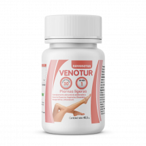 Novonatur Venotur Piernas Cansadas. Complemento Alimenticio con Vitamina C, Castaño de Indias y Rusco para Mejorar la Circulación y Aliviar el Dolor. 30 Comprimidos.