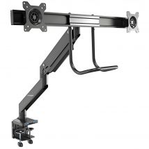 Startech.com Brazo de Soporte para 2 Monitores con Puertos USB 3.0