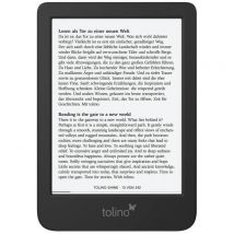 Tolino shine 5 e-book reader touch screen 16 gb wifi black