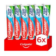 Colgate Triple Acción Pack Ahorro: Pasta de Dientes Anticaries 75ml x 6 | Protección Completa para