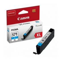 Liderpapel Cartucho de Tinta Canon CLI-571C XL Original Cian 1 Pieza(s)