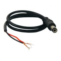 Cable de Alimentación Safire con Conector Macho 5x2.1mm de Alta Calidad para CCTV