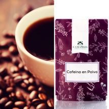 Camassia Cafeína en polvo natural | Principios activos naturales | Cafeína de origen natural aprobada por COSMOS