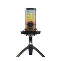 CHERRY UM 9.0 PRO RGB Negro, Cobre Micrófono de superficie para mesa