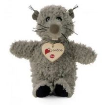 TRUDI-PELUCHE RATA ARETHA COLOR GRIS 40CM