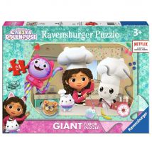 RAVENSBURGER PUZLE GIGANTE DE COCINANDO EN LA CASA DE MUÑECAS DE GABBY 24 PIEZAS, 03178, TIENDA CON LICENCIA OFICIAL
