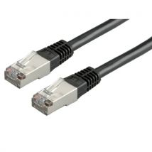 Value Cable de conexión S/FTP-(PiMF-) conf, Cat. 6, Negro 3,0 m