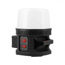 YATO, modelo YT-829670, Reflector 18V, ideal para una potente iluminación de 10000 lúmenes 360 ° , IK08, sin batería ni cargador, herramienta profesional para exteriores y trabajos intensivos