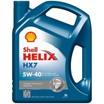 Lubricante de Motor Shell Helix HX7 5W40 5 L