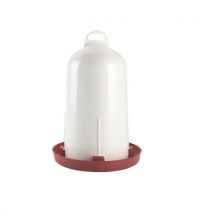 KERBL Bebedero de Plástico Stükerjürgen de Doble Cilindro, 12 L