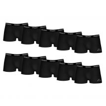 Pack 10 calzoncillos Kappa en color negro para hombre