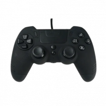 STEELPLAY - MetalTech Con Cable Mando Controller - Negro para PlayStation 4