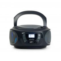 Fonestar boom-one-g gris/radio cd/4w/reproductor usb/mp3/radio fm
