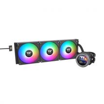 Thermaltake CL-W417-PL14SW-A sistema de refrigeración para ordenador Carcasa del ordenador, Procesador Sistema de refrigeración líquida todo en uno 14 cm Negro 1 pieza(s)