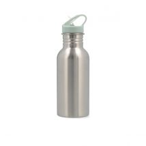 QUID QUIDATE Botella Acero Inoxidable 0,5L Acero Metalizado  Libre de bpa