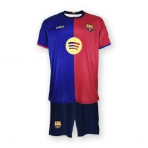 FC Barcelona Camiseta y Pantalón Primera Equipación Temporada 2024/2025 - PEDRI 8 - Réplica Oficial con Liciencia - Niño